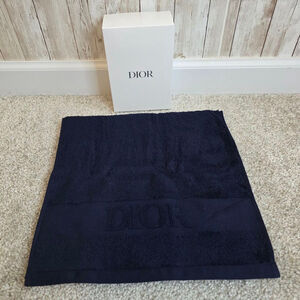 Unisex Dior Hand/Gym Towel Navy Blue